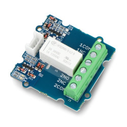Grove - przekaźnik zatrzaskowy 2 kanały - styki 3A/35V - cewka 5V