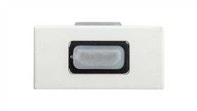 Simon Connect Gniazdo K45/2 Hdmi Czysta Biel K129b/9