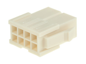 Obudowa złącza 8-pinowe 2-rzędowe raster: 4.2mm Molex Męski Montaż na kablu Mini-Fit Jr Wtyk Mini-Fit Jr.