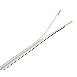 Mercury 801.513UK 100m White Figure 8 Heavy Duty Speaker Cable