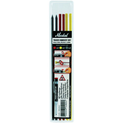 Markal MRK-96263 TRADES-MARKER® DRY Assorted Refills (Pack 6)