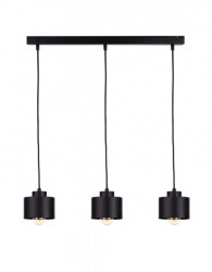 Lampa nowoczesna wisząca 3xE27 SIMPLY BLACK