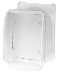 Puszka elektroinstalacyjna ścienna Poliwęglan 255 x 122 x 355mm Szary IP66, IP67 liczba otworów 2 HENSEL