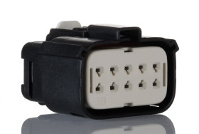 Obudowa złącza 10-pinowe 2-rzędowe raster: 5.84mm Molex Żeński Montaż na kablu MX150L Gniazdo MX150L 10 do obwodu