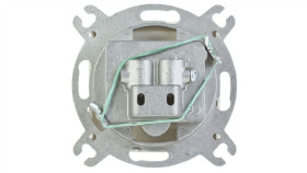 Karo Gniazdo Antenowe Rtv Końcowe 2,5-3Db Ecru Perłowy Gpa-Sk/M/42