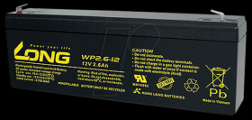 WP2.6-12 Maintenance-free sealed lead-acid battery, 2.6 Ah, 12V