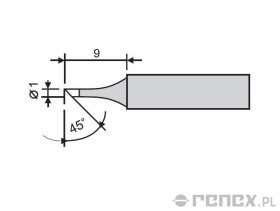 Grot do stacji GOOT RX-802AS i RX-852AS - 1C