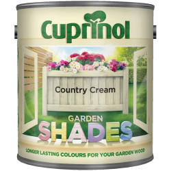 Cuprinol 5092589 Garden Shades Country Cream 2.5 litre