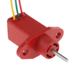 Potencjometr 5kΩ typ liniowy RS PRO średnica wału 3 mm długość wału 17mm średnica 19mm Montaż panelowy