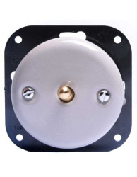 CERAMICZNY PRZYCISK DZWONKOWY PODTYNKOWY DŹWIGNIOWY SZARY CPPTDDG