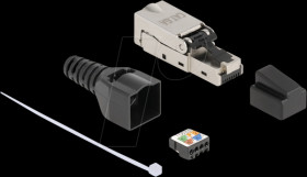 87061 Keystone RJ45 female &gt; LSA Cat.6a, tool free