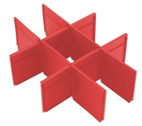 Przegródki do Skrzynki PACKOUT z 2 szufladami