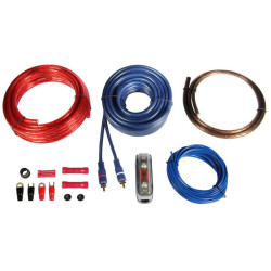 Zestaw montażowy AUTOTEK AWK10 Kable do wzmacniacza samochodowego 10mm