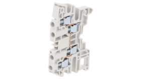 Złączka Szynowa Snk 0,2÷6Mm2 Tory 1 Zaciski 4 Szary Szer 6Mm 1Snk506012r0000...