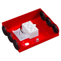 Puszka instalacyjna przelotowo-rozgałęźna z bezpiecznikiem 3 zaciskowa (0,5 do 6 mm²) PP-BXM typ 7.1