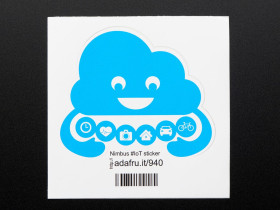 Nimbus the Cloud - Internet of Things- Sticker