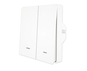 Włącznik światła 2obw. Zigbee Tuya bez N Moes