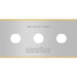 Martor 83730.35 Industrial Blade Stainless Steel Tin Coated 500 Pieces