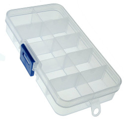 Organizer 10 przegr 13x6.6x2.2cm OR1 Pojemnik