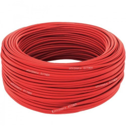 Kabel przeciwpożarowy parowany HTKSHekw 1x2x1,4mm FE180 PH120 E90 czerwony 225V ekranowany bezhalogenowy Cca drut Bitner /100m/