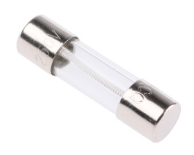 Bezpiecznik 1A 5 x 20mmT 250V ac RS PRO