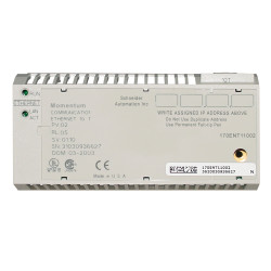 Moduł komunikacyjny Schneider Electric Moduł komunikacyjny Platforma automatyzacji Modicon Momentum 170ENT11001
