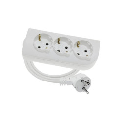 Przedłużacz 3-gniazda z/u SCHUKO 1,5m /OMY 3x1/ PSCH-301,5