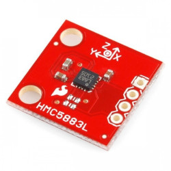 HMC5883L 3-osiowy magnetometr cyfrowy I2C - moduł SparkFun