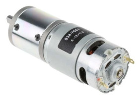 Motoreduktor DC, 5,5 A, 41,3 W, 143 obr./min, 1,8 Nm, RS PRO