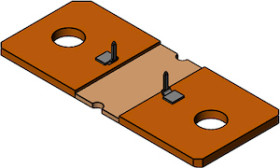 WSBS8536...20 Power Metal Strip&#174; Battery Shunt Resistor With Two Sense Pins Very Low Value (25 &#181;&#937;, 50 &#181;&#937