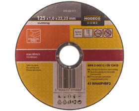 Ściernica do stali nierdzewnej Home Tools MN-68-971 125 x 1,0 x 22,23 mm – 50 szt.