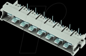 09 06 115 2911 Knife strip H15, angled, 15-pin