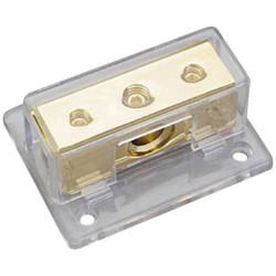 Sinuslive VB1-2 Car audio power distributor Silver Metal 2-way fuse holder