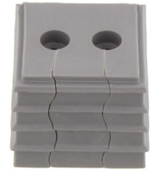 Zestaw dławnicy kablowej, kolor Szary, RS PRO 185-6082 /10szt./