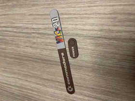 VIC20 badges various - 0,5mm thick