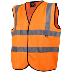 Scan UC801-O Hi-Vis Waistcoat Orange - XXL (52in)