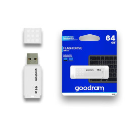 Pendrive 64GB GOODRAM USB 2.0 biały / UME2-0640W0R11