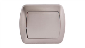 Simon Akord Łącznik Jednobiegunowy Satyna Metalizowana Aw1/29