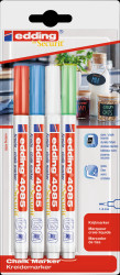 4-4085-4-1BAS Chalk marker, 1 - 2 mm, basic, pack of four