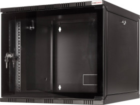 Szafa rack wisząca 19'' LogiLink 19" WALLMOUNT SOHO BOX 12U 540*400, BLACK, FLATPACK (S x W x G) 540 x 589 x 400 mm 12 U