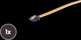 78246-0.5Y 50-cm serial ATA cable, straight with a metal spring