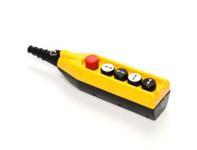 Kaseta sterownicza, 5 przycisków w tym przycisk awaryjnego stopu 30 mm dwie prędkości sterownicza kompletna T0-PV5E30B44