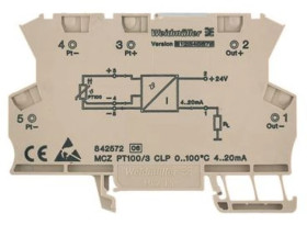Przetwornik pomiarowy temperatury MCZ PT100/3 CLP -50C...+150C 8473000000 /10szt./