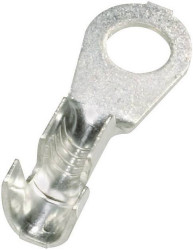 Złączki oczkowe zaciskane 0,5 - 2,5 mm, mosiądz ocynowany