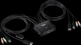 TK-220DPI 2-Port KVM Switch, DisplayPort, Audio