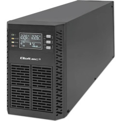 Qoltec Zasilacz awaryjny UPS 2kVA 2000W Power Factor 1.0 LCD EPO USB On-line