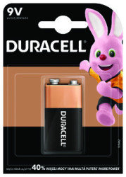 OUTLET bateria alkaliczna Duracell 6LR61 9V (blister)