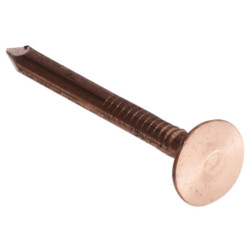 ForgeFix 1NLC50335CB Multi-Purpose Clout Nails Copper 50 x 3.35mm (1kg Bag)