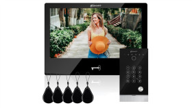 Zestaw Wideodomofonowy Z Monitorem 10Cali @Smart M10t-B-Wifi/Bckp+ 5Xbrelok...