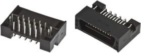 Wtyk PCB 20-pinowe raster: 1.27mm 2-rzędowe Hirose Przewlekany 500.0mA 125.0 V.